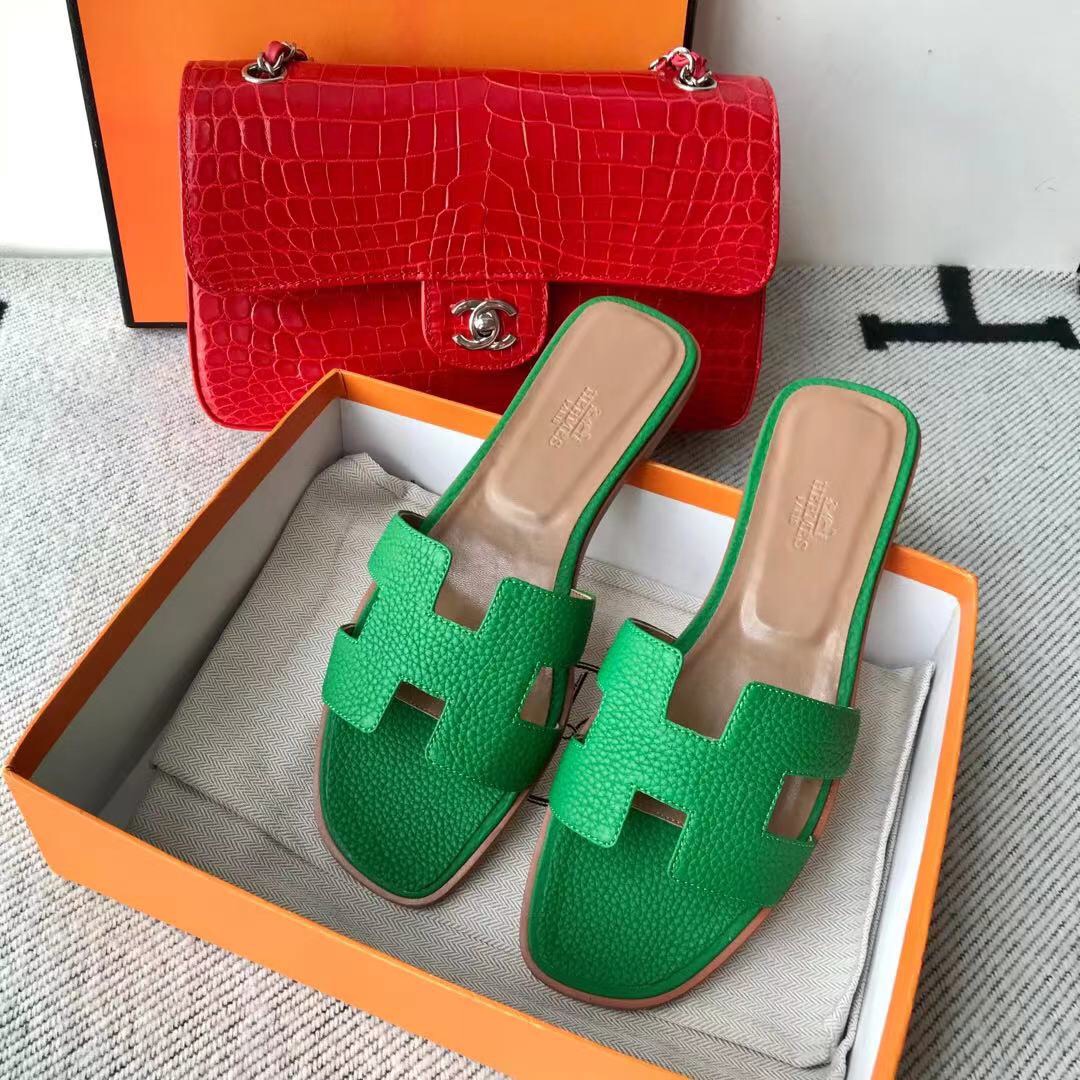 에르메스 올수공 오란 슬리퍼 샌들 토고 18